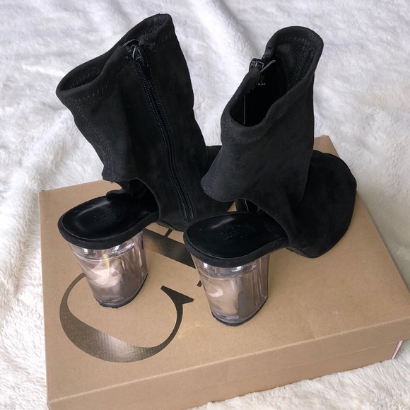 Open toe block heels - Picture 4 of 8